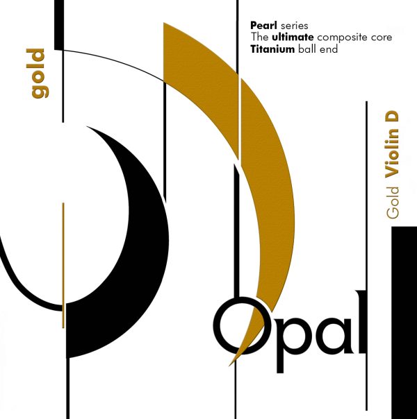 Frontal Opal Gold Violin D