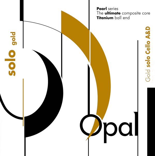 Frontal Opal Gold solo Cello A&D gold effect